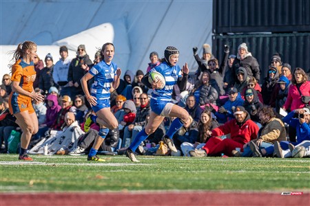 RSEQ 2024 - Démi Finale Rugby Fem Cegep - André Laurendeau (31) vs (43) Dawson