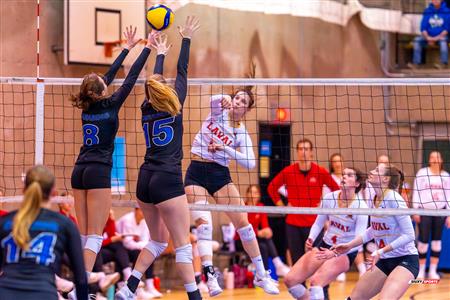 RSEQ - 2024 Volley F - Demi-finale - U de Montréal (3) vs (1) U Laval