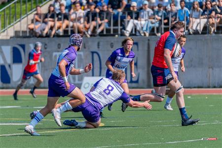 RSEQ 2024 - Rugby Univ. Masc - ETS (43) vs (10) Bishop's - 1st Half