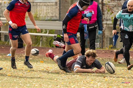RSEQ 2024 - Finale Rugby Univ Masc - ETS (19) vs (14) Ottawa - 2 Mi-Temps Reel B