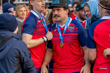 RSEQ 2024 - Finale Rugby Univ Masc - ETS vs Ottawa - Célébrations