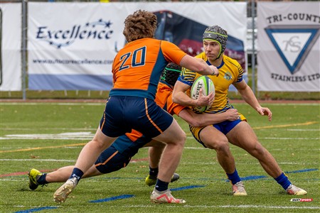 RSEQ 2024 - Final Rugby Masc CEGEP - John Abbott (48) vs (18) André Laurendeau - First Half