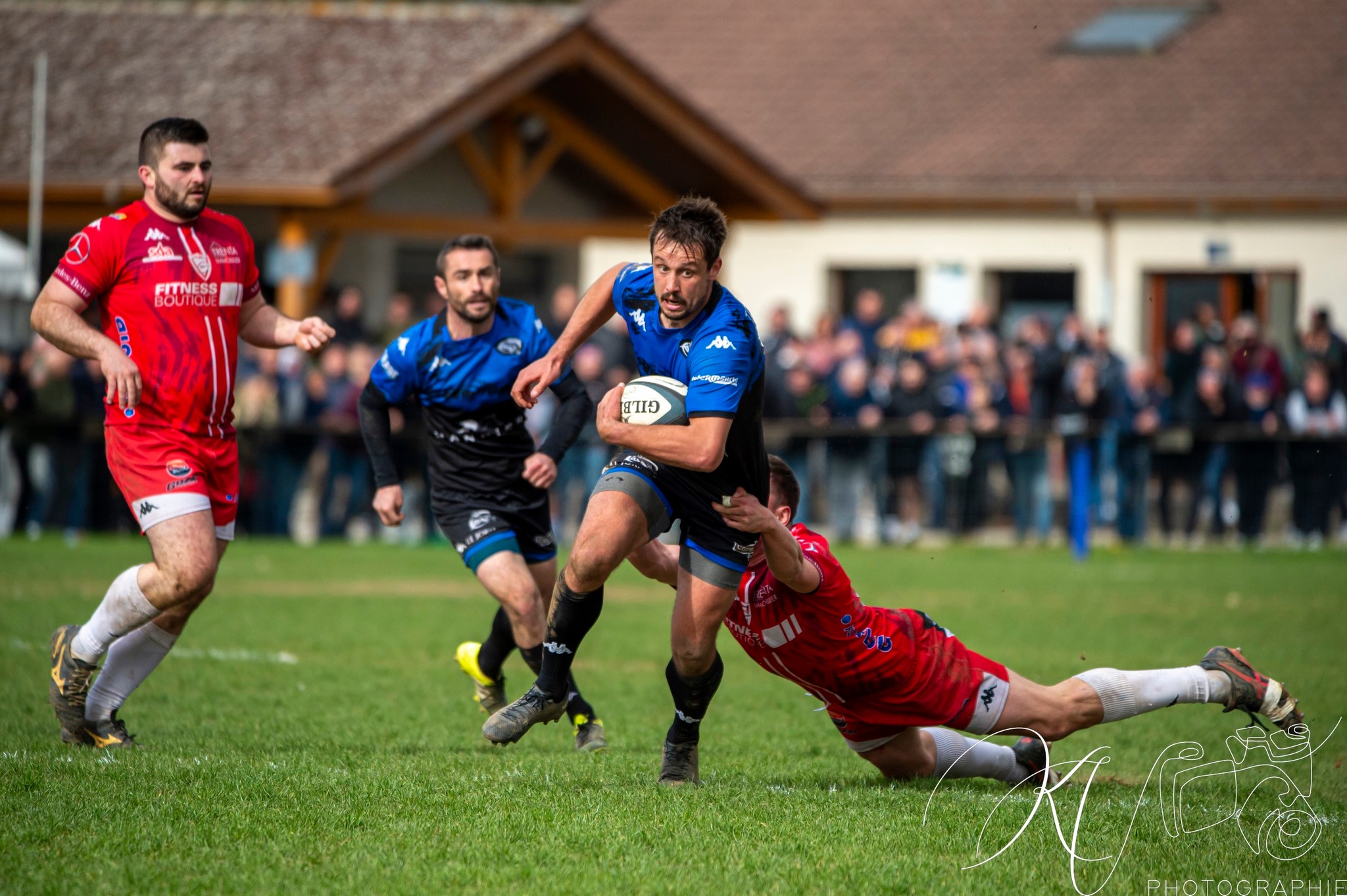  US Vinay - Stade Olympique Voironnais - Rugby - FFR 2024 Fed2 - US Vinay (27) vs (20) S.O. Voironnais (#FFR24F2USVSOV03) Photo by: Karine Valentin | Siuxy Sports 2024-03-24