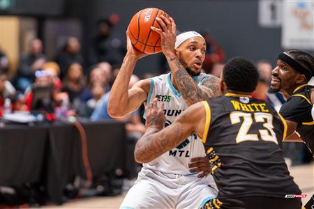 Devrell Tisdale - Basketball - TBL 2024 - Montréal Toundra (85) vs (96) London Lightning - Montreal - London