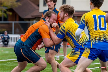 RSEQ 2024 - Final Rugby Masc CEGEP - John Abbott (48) vs (18) André Laurendeau - First Half