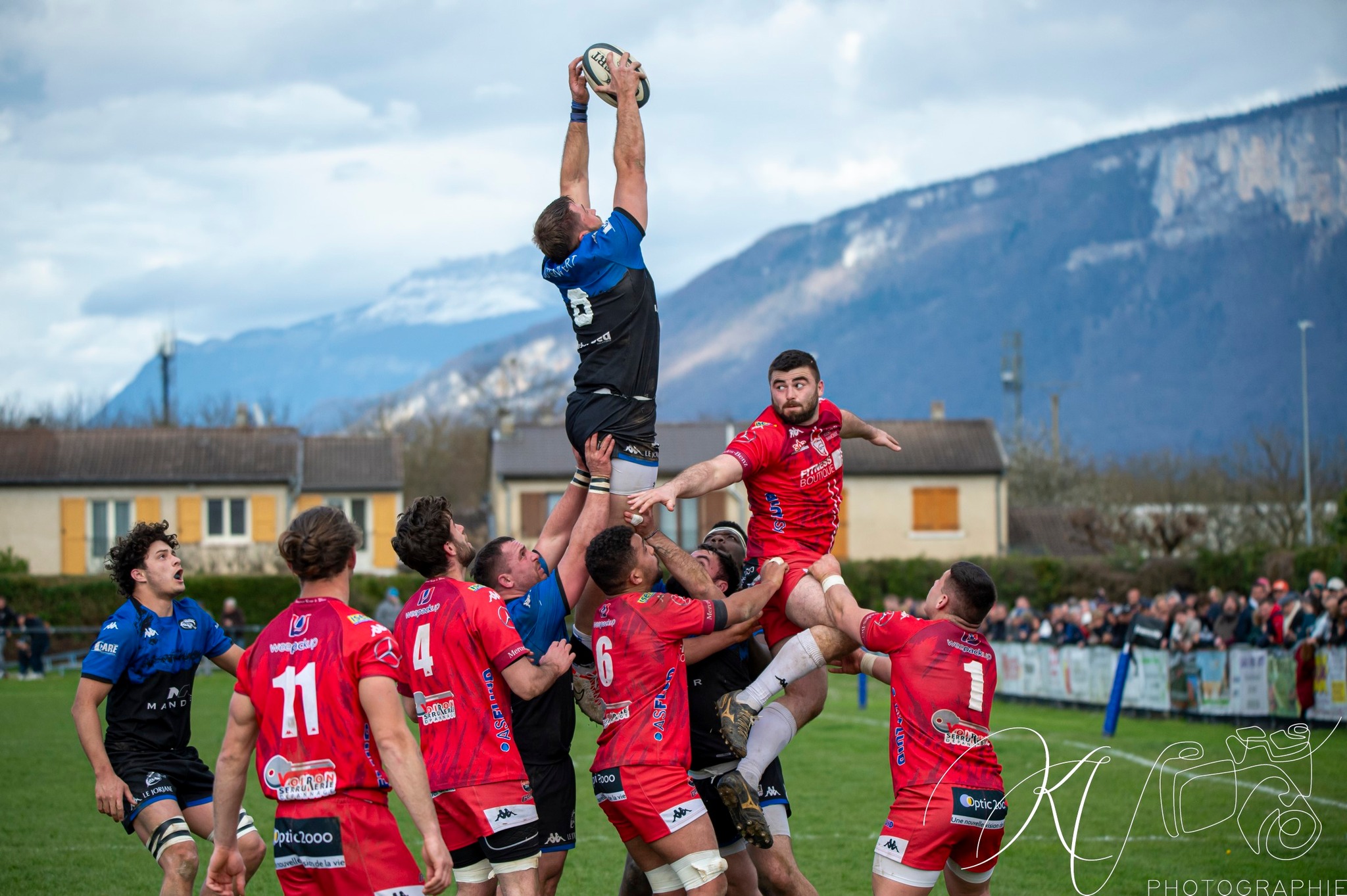  US Vinay - Stade Olympique Voironnais - Rugby - FFR 2024 Fed2 - US Vinay (27) vs (20) S.O. Voironnais (#FFR24F2USVSOV03) Photo by: Karine Valentin | Siuxy Sports 2024-03-24