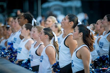 RSEQ 2024 Cherleeding Carabins - Match de Football contre le Vert-et-Or