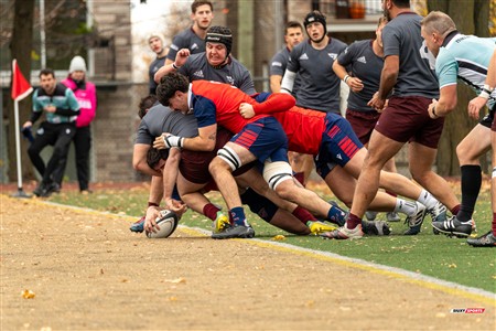RSEQ 2024 - Finale Rugby Univ Masc - ETS (19) vs (14) Ottawa - 1 Mi-Temps Reel B