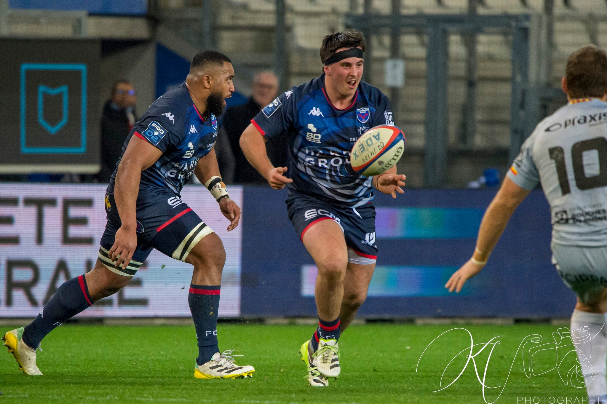 Barnabé MASSA -  FC Grenoble Rugby - Provence - Rugby - PRO D2 - FC GRENOBLE (45) VS (10) Provence Rugby (#2024PROD1FCGPRR01) Photo by: Karine Valentin | Siuxy Sports 2024-01-04