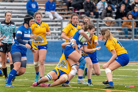 RSEQ 2024 - Final Rugby Fem CEGEP - John Abbott (12) vs (21) Dawson - First Half