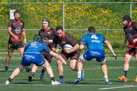 RQ 2024 - Super Ligue M - Parc Olympique (29) vs (15) Club de Rugby de Québec - 1ère mi-temps