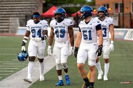 RSEQ 2024 Football - McGill Redbirds (8) vs (47) Université de Montréal Carabins