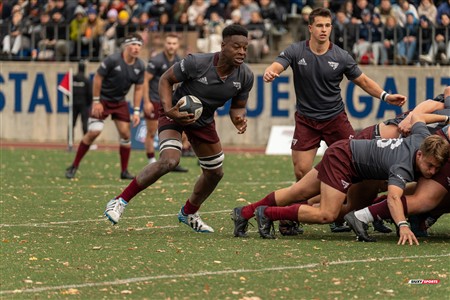 RSEQ 2024 - Finale Rugby Univ Masc - ETS (19) vs (14) Ottawa - 2 Mi-Temps Reel B