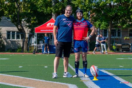 RSEQ 2024 - Rugby Univ. Masc - ETS (43) vs (10) Bishop's - 1st Half
