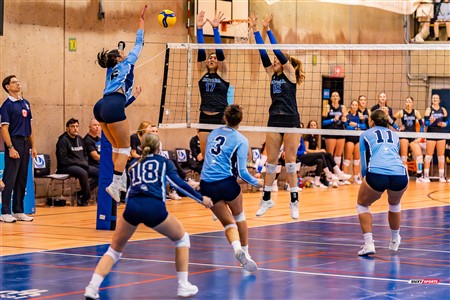 RSEQ 2024 Volleyball Fém - Université de Montréal (3) vs (2) UQAM - Reel 1
