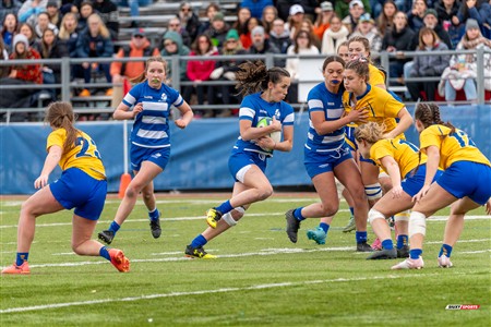 RSEQ 2024 - Final Rugby Fem CEGEP - John Abbott (12) vs (21) Dawson - First Half