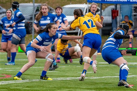 RSEQ 2024 - Final Rugby Fem CEGEP - John Abbott (12) vs (21) Dawson - Second Half