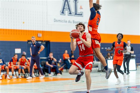 RSEQ 2024 - Basketball M D2 - André Laurendeau (74) vs (81) Vanier - 2nd half