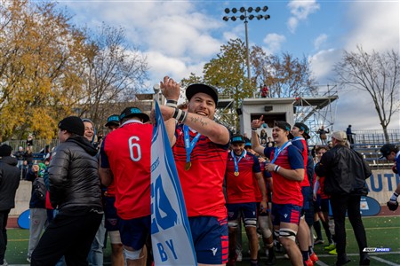 RSEQ 2024 - Finale Rugby Univ Masc - ETS vs Ottawa - Célébrations