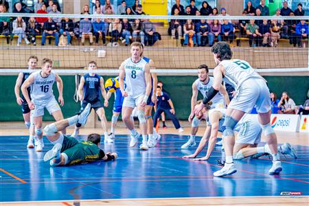 RSEQ - 2024 VOLLEY M - U DE MONTRÉAL (1) VS (3) U DE SHERBROOKE - Reel 1