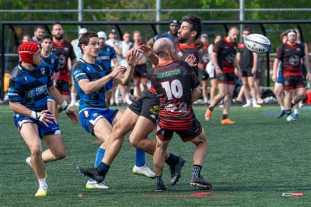 RQ 2024 - Super Ligue M - Parc Olympique (29) vs (15) Club de Rugby de Québec - 1ère mi-temps