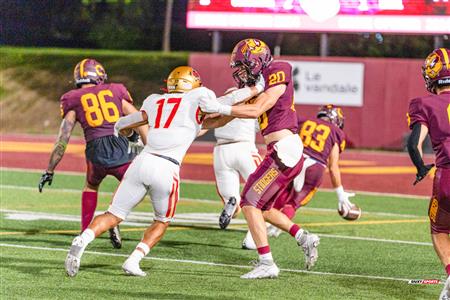 RSEQ 2024 Football - Stingers (11) vs (36) Rouge-et-Or - 2nd half