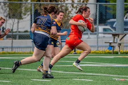 RQ 2024 - Super Ligue F - TMR (5) - (74) Club de Rugby de Québec
