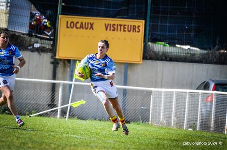 FFR 2024 - Fed 2 Fém - USAP XV (55) vs (7) RO Castelnaudary    