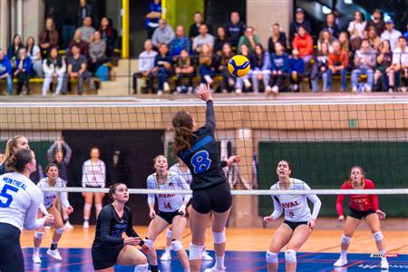 RSEQ - 2024 Volley F - Demi-finale - U de Montréal (3) vs (1) U Laval