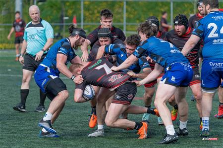 RQ 2024 - Super Ligue M - Parc Olympique (29) vs (15) Club de Rugby de Québec - 1ère mi-temps