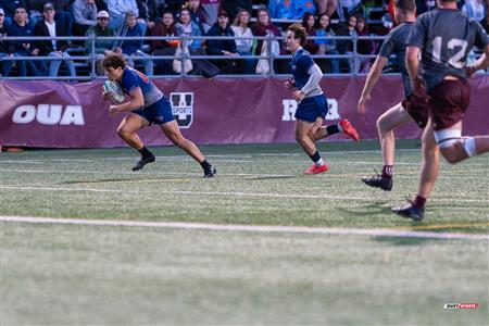 RSEQ 2024 - Rugby Univ. Masc - Ottawa U (18) vs (16) ETS - 2nd Half