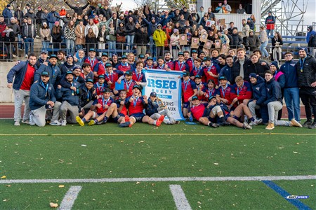 RSEQ 2024 - Finale Rugby Univ Masc - ETS vs Ottawa - Célébrations