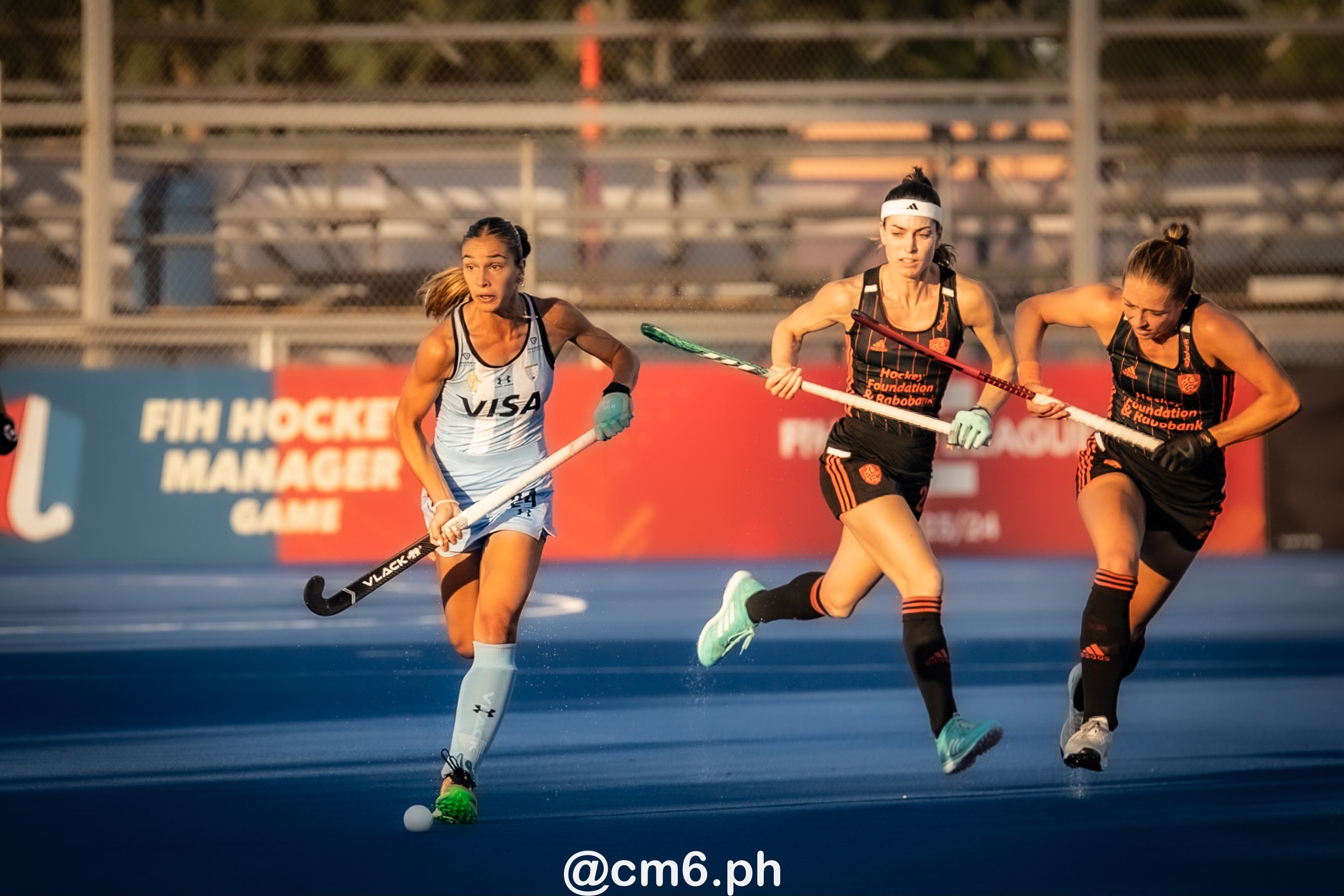  Selección femenina de hockey sobre césped de Argentina - Netherlands women's national field hockey team - Field hockey - FIH Pro League Fem 2023-2024 - Argentina (1) vs (4) Netherlands (#FIHPF24ARGNET12) Photo by: Christian Mas | Siuxy Sports 2023-12-08