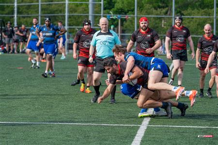 RQ 2024 - Super Ligue M - Parc Olympique (29) vs (15) Club de Rugby de Québec - 1ère mi-temps