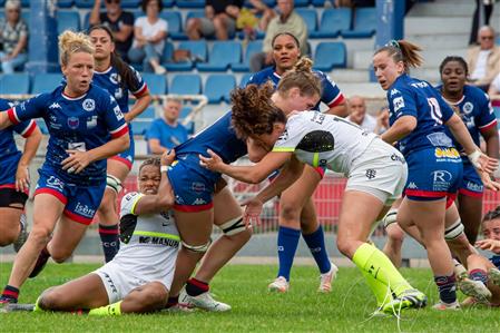 FFR 2024 Élite 1 F - FC Grenoble Amazones (23) vs (17) Stade Toulousain