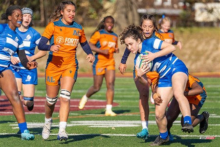 RSEQ 2024 - Démi Finale Rugby Fem Cegep - André Laurendeau (31) vs (43) Dawson