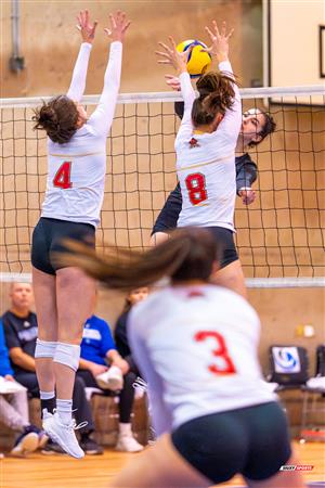 RSEQ - 2024 Volley F - Demi-finale - U de Montréal (3) vs (1) U Laval