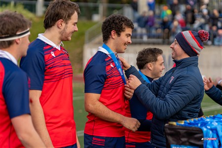 RSEQ 2024 - Finale Rugby Univ Masc - ETS vs Ottawa - Medailles ETS