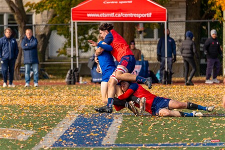 RSEQ 2024 - Rugby démi finale M - ETS (53) vs (13) UdM 