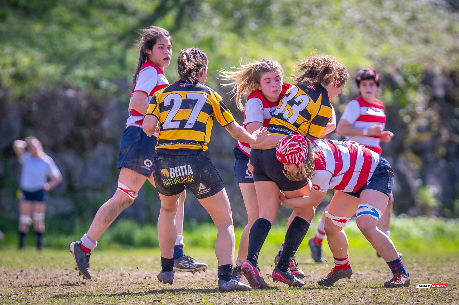  Elorrio Rugby Taldea - Universitario Bilbao Rugby - Rugby - FER 2024 - Sr Fem - Elorrio RT vs Universitario Bilbao Rugby - Neskak (#FER24ERTUBR03) Photo by: Fredy Monfoto | Siuxy Sports 2024-03-17