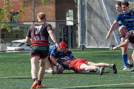 RQ 2024 - Super Ligue M - Parc Olympique (29) vs (15) Club de Rugby de Québec - 1ère mi-temps