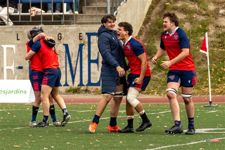 RSEQ 2024 - Finale Rugby Univ Masc - ETS vs Ottawa - Célébrations