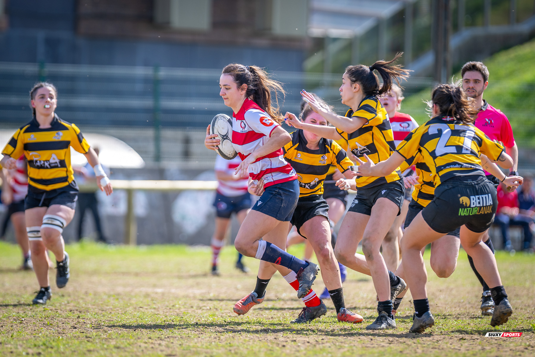  Elorrio Rugby Taldea - Universitario Bilbao Rugby - Rugby - FER 2024 - Sr Fem - Elorrio RT vs Universitario Bilbao Rugby - Neskak (#FER24ERTUBR03) Photo by: Fredy Monfoto | Siuxy Sports 2024-03-17