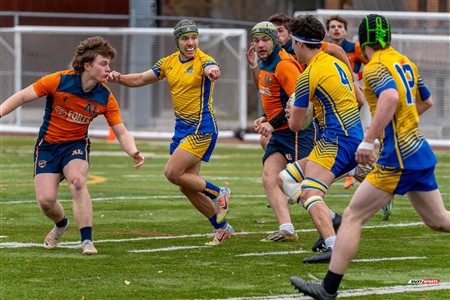 RSEQ 2024 - Final Rugby Masc CEGEP - John Abbott (48) vs (18) André Laurendeau - First Half