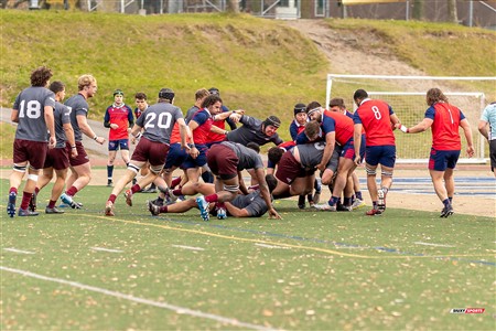 RSEQ 2024 - Finale Rugby Univ Masc - ETS (19) vs (14) Ottawa - 2 Mi-Temps Reel B