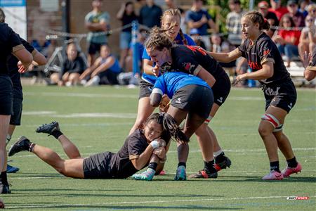 RSEQ 2024 - Rugby Univ F - Université de Montréal (0) vs (49) Université Laval