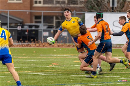 RSEQ 2024 - Final Rugby Masc CEGEP - John Abbott (48) vs (18) André Laurendeau - First Half