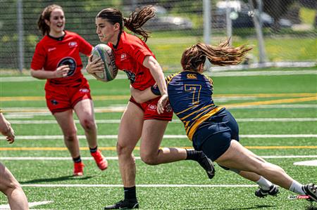 RQ 2024 - SUPER LIGUE F - TMR (5) - (74) CLUB DE RUGBY DE QUÉBEC -  Reel 2