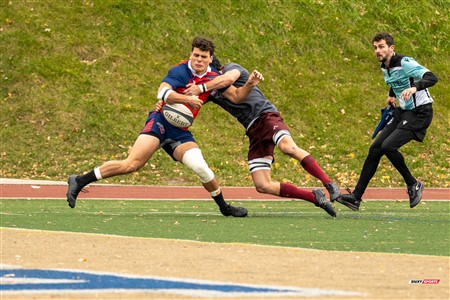 RSEQ 2024 - Finale Rugby Univ Masc - ETS (19) vs (14) Ottawa - 2 Mi-Temps Reel A