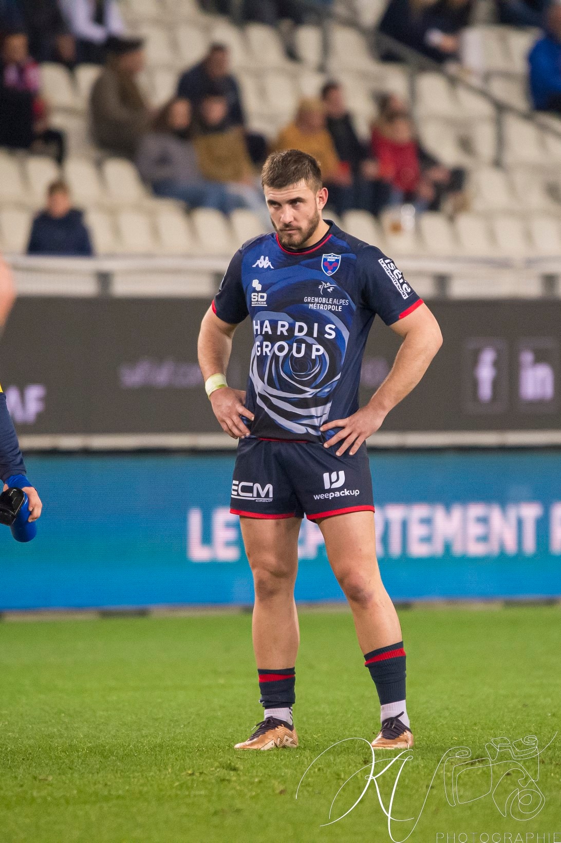Romain FUSIER -  FC Grenoble Rugby - CA Brive - Rugby - Pro D2 - FC Grenoble (40) vs (29) CA Brive (#PD224FCGBRI02) Photo by: Karine Valentin | Siuxy Sports 2024-02-15